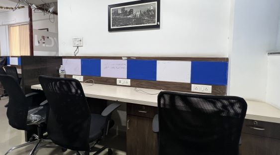 Flexible seats in Baner coworking space